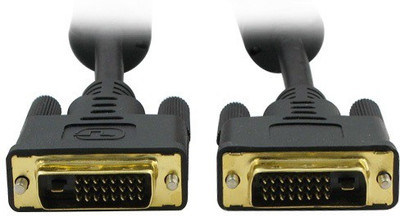 

De-TechInn 1.5 mtr Gold plated Male to Male LED, LCD, PC, And Smart TV Full HD Copper Male DVI to DVI Cable(Compatible with HDTV, Monitor, Digi-Cam, HD-Cam, Multicolor)