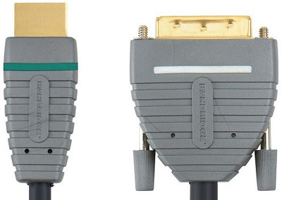 

Bandridge BVL1105 DVI Cable(Compatible with DVD, BLU-RAY, PLASMA, LCD, Blue)