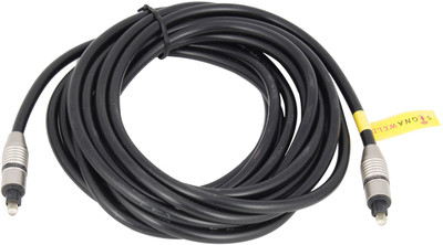 

Signaweld High Quality Audio Toslink 5 Meter Network Cable(Compatible with HDTV, MP3 Player, Black)