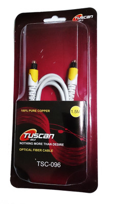 

Tuscan Fiber optic Fiber Optical Cable(White)