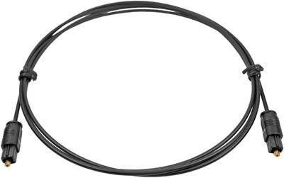 

TechGear 1.5m Toslink Network Cable(Compatible with DVD players, CD players, Multicolor)