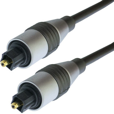 

TechGear 1.5m Toslink Network Cable(Compatible with DVD players, CD players, Grey)