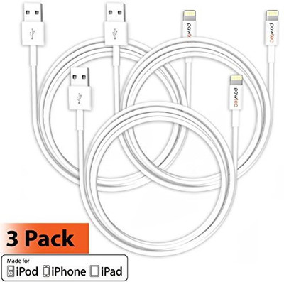 Pawtec PAW CBL 151M WHT 3 Lightning Cable White Pawtec Mobile Cables