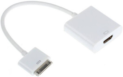 

Axcess 30 Pin Dock Connector to HDMI Female HDMI Adapter(White)