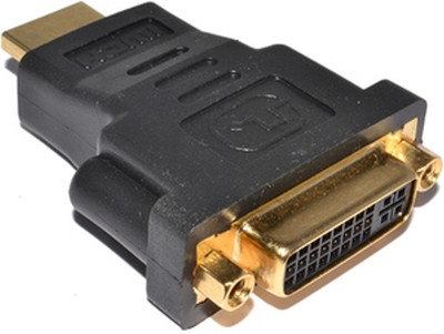 

Smart Tech HDTV Male to DVI Female Converter HDMI Adapter(Compatible with HDTV, Blu-Ray, Set Top Box, Gaming Console, Black)