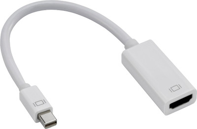 

Redeemer MINI DP(Display port) to HDMI Adapter(Compatible with COMPUTER, LAPTOP, LED, PLASMA, Mac, White)