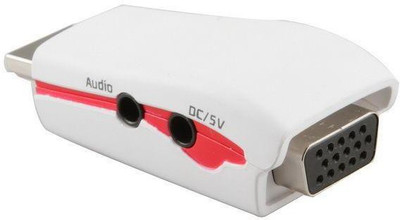 

Smart Tech HDTV to VGA Converter HDMI Adapter(Compatible with HDTV, Blu Ray, Set Top Box, Multicolor)