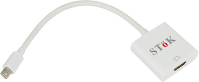 

Stok ST-HAM01 HDMI Adapter(Unibody, MacBook Pro/Air - with HD Audio, White)