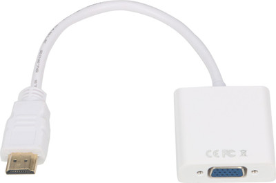 

Smart Pro HDMI Male to VGA Female HDMI Cable(White)