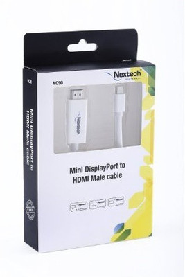 

Nextech NC 90 HDMI Cable(Compatible with HDTV/White-Roy, White)