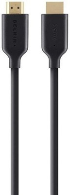 

Belkin F3Y021qe1M HDMI Cable(Compatible with Mobile, Laptop, Tablet, Mp3, Gaming Device, Black)