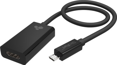 

Kanex SLIMPORT-ADP HDMI Cable(Compatible with Mobile, Laptop, Tablet, Mp3, Gaming Device, Black)