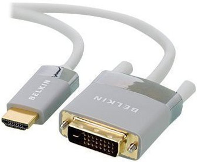 

Belkin TV-out Cable AV22401eb12-APL(Grey::Golden, For DVD)