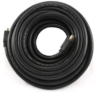 

TechGear 10m Gold Plated HDMI Cable(Compatible with FULL HD, Black)