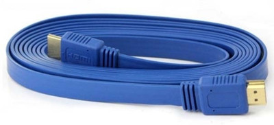 Smart Pro HDMI Flat Cable HDMI Cable(Blue)