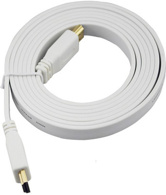 

Redeemer High Performance1.5 Meter Flat HDMI Cable(Compatible with Mobile, Laptop, Tablet, Mp3, Gaming Device, White)