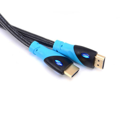 

Vention Nylon Braided High-Speed HDMI1.4 Cable Gold Plated - 6 Feet (2 Meter) Supports 1080P, 3D and Audio Return HDMI Cable(Compatible with Mobile, Laptop, Tablet, Mp3, Gaming Device, Black)