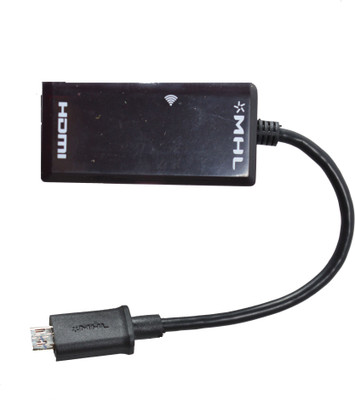 

Smart Pro MHL Adapter with Remote HDMI Cable(Black)