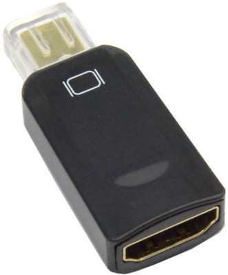 

Microware Display Port Mini HDMI Cable(Compatible with Desktop, Laptop, Black)