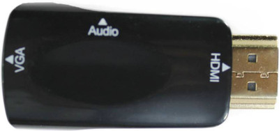 

Axcess HDMI to VGA + Sound, HD Adapter HDMI Cable(Black)