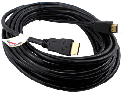

Redeemer 10 Meter High quality HDMI Cable(Compatible with Hdtv, Dvr, Plasma, Led Tv, Computers, Laptops, Black)