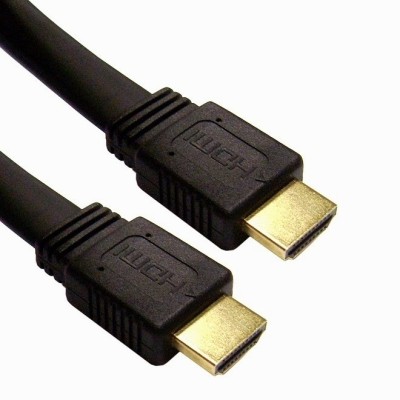 

Terabyte TB-225 HDMI Flat 3M HDMI Cable(Compatible with Mobile, Laptop, Tablet, Mp3, Gaming Device, Black)