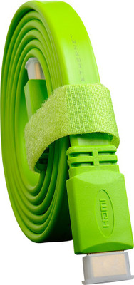 

LENTION 1.5grn HDMI Cable(Mobile, Laptop, Tablet, Mp3, Gaming Device, Green)