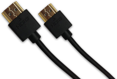 

Lucido Ultra-thin 1 meter HDMI Cable(Mobile, Laptop, Tablet, Mp3, Gaming Device, Black)