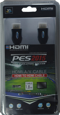 Smart Pro A/V Cable For PES 2015 Game HDMI Cable(Black)