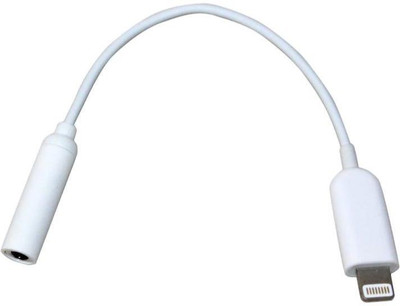 

PE Lightning to 3.5mm Female Audio Adapter Headphone Adapter(White)