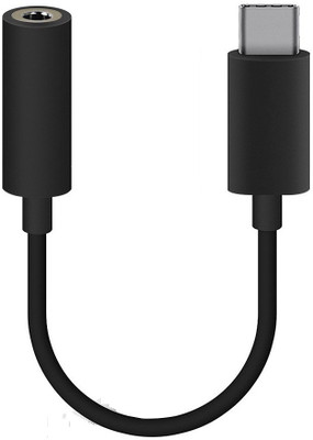 

BB4 Type-C Male to 3.5mm Female Jack Earphone/ Headphone Adapter(SUITABLE FOR TYPE C PORT SUPPORTED DEVICES, Black)