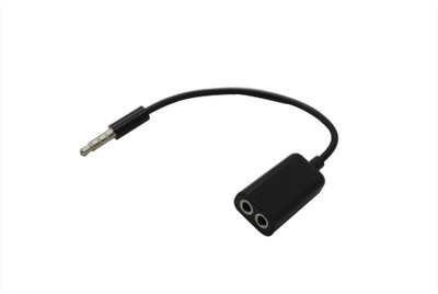 

Techno1st Solution Aud3.5S010 Headphone Splitter(Android phone, Black)