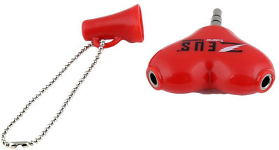 

Zeus AS-CUPID Headphone Splitter(Mobile, Red)