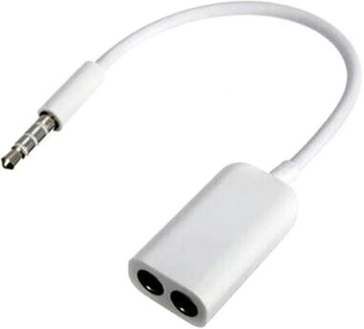 60% OFF on Silco Audio 3.5mm Stereo Headphone Splitter Connector for Samsung HTC Nokia Sony Headphone Splitter(Mobile, Laptop, Tablet, Mp3, Gaming Device, White)