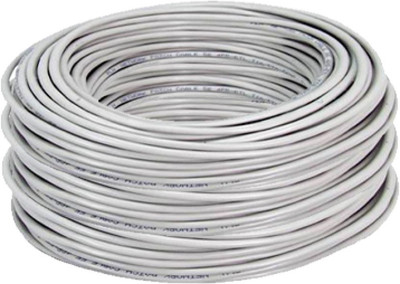 

MX Cat 6 Networking Ethernet UTP Outdoor 305 meters FULL COPPER 23 AWG LAN Cable(Grey)