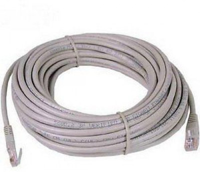 

99 Gems RJ45 Type connector, 20 mtr LAN Cable(Compatible with Computers, Off White)
