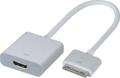 

Jinali iPad To HDMI+30 Pin Lightning Cable(White)