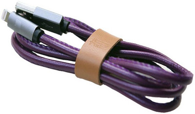 Vidvie 5V/2.4A 1M FAST SPEED USB & Charger Data Sync Cable Lightning Cable(Purple)