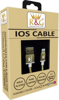 

R&G Design For Future Gold Plated IOS Lightning Cable(Gold)