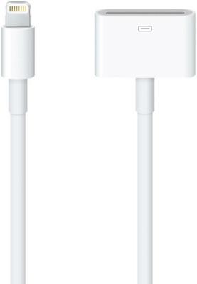 

Apple MD824ZM/A Lightning to 30-pin Adapter (0.2 m) Lightning Cable(White)