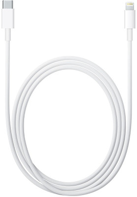 

Apple MK0X2ZM/A Lightning to USB C Cable (1m) Lightning Cable(White)