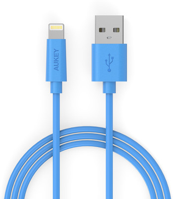 Aukey CB-D20 Lightning Cable(iOS devices, Blue, Sync and Charge Cable)