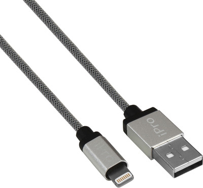 

Ipro MF-04 MFI Certified indestructible Lightning Cable(Grey)