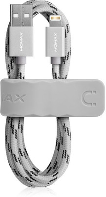 

Momax DDMMFILFPS Lightning Cable(Silver)