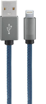

Vidvie 5V/2.4A 1M FAST SPEED USB & Charger Data Sync Cable Lightning Cable(Blue)