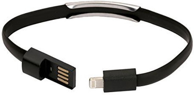 

Spot Dealz Bracelete Data Cable Lightning Cable(Black)