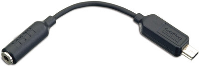 

GoPro Hero3 3.5mm Mic Adaptor AMCCC-301 Headphone Splitter(Black)