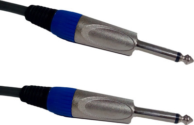 

SonicPlumber 1/4 inch TS Jack Guitar/Instrument-5 Meter Mono Audio Cable(Compatible with Guitar, Instrument, Black)