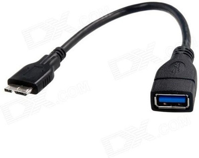 

Technofirst Solution N30010 Multi functional OTG cable(Samsung Note 3 Mobile, Black)