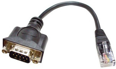 

De-TechInn VGA DB9 9 Pin Male to Ethernet RJ45 Console Plug Adapter for Cisco Routers Serial Network Cable(Compatible with Cisco Routers, Multicolor)